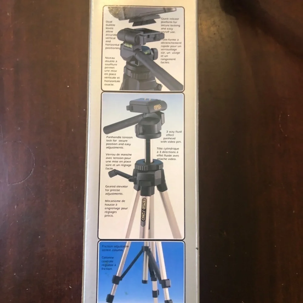 Camera Tripod. Optex T-260. Single Mom Breast Cancer Fundraiser.